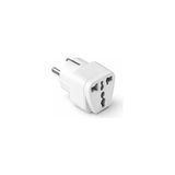 Nacario Universal Priz Adaptörü Seyahat Tipi Çoklu Girişli Fiş Dönüştürücü Eu Us Uk Au Uyumlu 220V 110V Dönüştürücü Taşınabilir Kompakt Adaptör