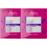 Nacario Urban Care Intense & Keratin Aşırı Yıpranmış ve Cansız Saçlara Özel Duş Öncesi Saç Bakım Maskesi 2X50ML-VEGAN
