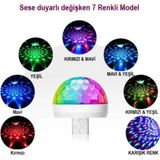 Nacario Usb Girişli Sese Duyarlı Disko Topu