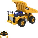 Nacario Uzaktan Kumandalı 40 Mhz Tam Fonksiyonlu Rc Iş Araçları LED Işıklı Kepçeleri, Damperi ve Vinç Hareketlidir (Kule Vinç-Kepçe-Bulldozer-Kamyon) (Kamyon)