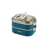 Nacario Vagonlife 1000 ml Paslanmaz Çelik İki Kat Üç Bölme Bento Lunch Box Özellikli Sefer Tası