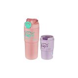 Nacario Vagonlife 2'li Çelik Termos-Kahve Bardağı Seti 750ML Çift Kullanım TERMOS//450ML Mug Kahve Bardağı