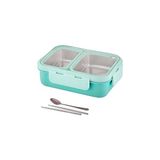 Nacario Vagonlife Lunch Box 700 ml Tek Kat Iki Bölmeli Metal Kaşıklı Yeni Nesil Sefer TASI-FFLBOX7096