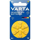 Nacario Varta 10 Numara Kulaklık İşitme Cihazı Pili (6'Lı Paket)