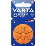 Nacario Varta 13 Numara Kulaklık İşitme Cihazı Pili (6'Lı Paket)