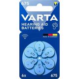 Nacario Varta 675 Numara Kulaklık İşitme Cihazı Pili (6'Lı Paket)