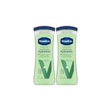 Nacario Vaseline Vazelin Yoğun Bakım Aloe Yassı Vücut Losyonu, 400ML