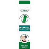 Nacario Vet's Best Aloe Vera ve Nane Özlü Köpek Diş Macunu 100 gr ve Parmak Fırça