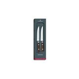 Nacario Victorinox 2 7.7240.2W Büyük Maitre Tırtıklı Steak Bıçak Seti Siyah Seti