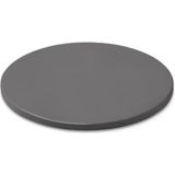 Nacario Weber Pizza Taşı – Küçük (Ø 26 Cm), Sırlı Kordierit Barbekü Pizza Taşı, Hızlı Isınır ve Isı Yayar, Tüm Mangallar Için Uygundur (37 cm Çapındaki Kömür, Gaz, Pelet, Elektrik), Siyah (18413)