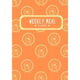 Nacario Weekly Meal Planner: Easier To Customize, Undated, 52 Pages, Ideal For Moms, Dad, Grandma, Grandpa, Keep Track And Plan Meals And Create Your Shopping List