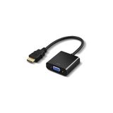 Nacario Wellhise HDMI To VGA Monitör Tv Çevirici Dönüştürücü Kablosu