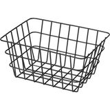 Nacario Wenko Banyo Sepeti "viana" Mat Siyah, Mat Yüzeyli Saklama Sepeti, Açık Telli Tasarım, Kozmetik Vb. Eşyalarınızı Tutar. Ulaşılabilir, Metalden Yapılmış, 18X25X12 cm
