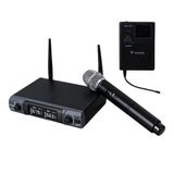 Nacario Westa Wm-202Ht 1 Alıcı + 1 El Mikrofonu +1 Yaka (Lavalier) Kablosuz Uhf Mikrofon Seti
