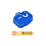 Nacario Wiggle Bento 1030ML Lunchbox Sonic Lisanslı Tek Katlı 2 Bölmeli Paslanmaz Çelik Sefer Tası Yemek Kutu