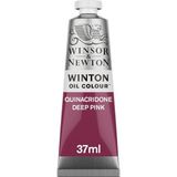 Nacario Winsor & Newton 1414250 Winton, Ince Kaliteli Yağlı Boya – 37 ml Tüp, Eşit Kıvamlı, Işığa Dayanıklı, Yüksek Kapatma Gücü, Renk Pigmentleri Açısından Zengin – Quinacridone Koyu Pembe