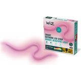 Nacario Wiz LED Dış Mekan Işık Şeridi (Wiz Renkli) - Akıllı LED Aydınlatma (Wifi ve Bluetooth), Başlangıç Kiti, Soğuk Beyazdan Sıcak Beyaza Kadar Kısılabilir + 16 Milyon Renk, Ses Kontrolü
