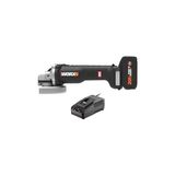 Nacario Worx WX812.9C 20VOLT 2.0AH. 125MM Kömürsüz Profesyonel Tek Akülü Şarjlı Avuç Taşlama