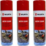 Nacario Würth Aktiv Clean 500ML(MEYVE Kokulu Aktif Köpüklü Temizleyici) AC500ML X3