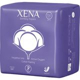 Nacario Xena Hijyenik Ped 6'lı – Night 350MM Gece Koruma, Japon Sap Teknolojili, Negatif Iyon ve Aktif Oksijen Destekli, Kanatlı Pamuksu Yüzeyli Gece Pedi