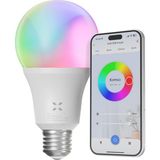 Nacario Xenon Smart Akıllı Wi-Fi LED Akıllı Rgb Ampul Mobil Uygulama Denetimli Google Home ve Alexa Uyumlu Çok Renkli Lamba (1 Adet) X7021