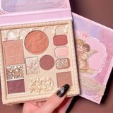 Nacario Xspring Göz Farı Paleti, 10 Renk Vintage Cameo Göz Farı Seti, Kadınlar Için Nude Tonlarda Göz Farı, Mat ve Işıltılı Yüksek Pigmentli Uzun Süreli Kalıcı Makyaj Paleti