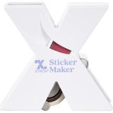 Nacario Xyron X150 Çıkartma Yapıcı, Scrapbooking, El Sanatları, Kartlar, Okul Projeleri, Asitsiz Yapıştırıcı, Taşınabilir, Mor (XRN150), 1,5" Çıkartmalar Yapar