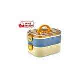 Nacario Yeni Nesil Sefer Tası Lunch Box Beslenme Kabı Paslanmaz Çelik 1300 ml