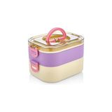 Nacario Yeni Nesil Sefer Tası Lunch Box Beslenmez Kabı Paslanmaz Çelik 1300 ml