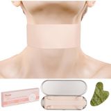 Nacario Yeniden Kullanılabilir Silikon Boyun Kırışıklık Yaması - Silikon Maske Ayarlanabilir, Boyun Kremi ile Kullanım Için, Yapıştırıcı Yok, Sıkılaştırma ve Sıkılaştırma Için Kırışıklık Önleyici