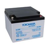 Nacario Yokohama Yh-122.6 12 Volt 26 Amper Akü (165X176X125 Mm)