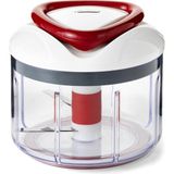 Nacario Zyliss E910015 Easy Pull Evrensel Doğrayıcı, Manuel, 750 Ml, Sebze Rendesi, Soğan Kesici, Meyve ve Sebze Için Doğrayıcı, Patentli Swiss Tasarımlı Ekstra Keskin Bıçaklar