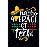 Nacho Average CT Tech: Blank Lined Journal Notebook for CT Technician, Computed Tomography Tech Practitioner, Computed Axial Tomography Technologists Mexican Fiesta Cinco de Mayo