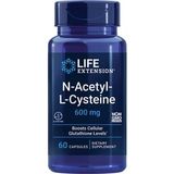 NAC,Life Extension, N-Acetyl-L-Cysteine, 600 mg, 60 Capsules