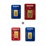 Nadir Gold 24 Ayar 11 Gram Altın (1 Ad 5 Gram Altın + 2 Ad 2,5 Gram Altın + 1 Ad 1 Gram Altın )