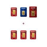 Nadir Gold 24 Ayar 11,5 Gram Altın (1 Ad 5 Gram Altın + 1 Ad 2,5 Gram Altın + 4 Ad 1 Gram Altın )