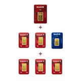 Nadir Gold 24 Ayar 12,5 Gram Altın (1 Ad 5 Gram Altın + 1 Ad 2,5 Gram Altın + 5 Ad 1 Gram Altın )