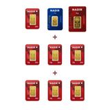 Nadir Gold 24 Ayar 14,5 Gram Altın (1 Ad 5 Gram Altın + 1 Ad 2,5 Gram Altın + 7 Ad 1 Gram Altın )