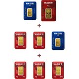 Nadir Gold 24 Ayar 15 Gram Altın (1 Ad 5 Gram Altın + 2 Ad 2,5 Gram Altın + 5 Ad 1 Gram Altın )