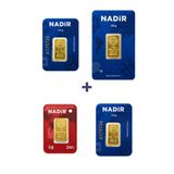 Nadir Gold 24 Ayar 16 Gram Altın (1 Ad 10 Gram Altın + 2 Ad 2,5 Gram Altın + 1 Ad 1 Gram Altın )