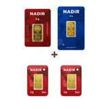 Nadir Gold 24 Ayar 17 Gram Altın (1 Ad 10 Gram Altın + 1 Ad 5 Gram Altın + 2 Ad 1 Gram Altın )