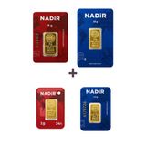 Nadir Gold 24 Ayar 18,5 Gram Altın (1 Ad 10 Gram Altın + 1 Ad 5 Gram Altın + 1 Ad 2,5 Gram Altın + 1 Ad 1 Gram Altın )