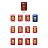 Nadir Gold 24 Ayar 18,5 Gram Altın (1 Ad 5 Gram Altın + 1 Ad 2,5 Gram Altın + 11 Ad 1 Gram Altın )
