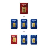 Nadir Gold 24 Ayar 18,5 Gram Altın (1 Ad 5 Gram Altın + 5 Ad 2,5 Gram Altın + 1 Ad 1 Gram Altın )