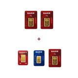 Nadir Gold 24 Ayar 18,5 Gram Altın (3 Ad 5 Gram Altın + 1 Ad 2,5 Gram Altın + 1 Ad 1 Gram Altın )