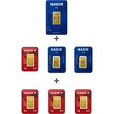Nadir Gold 24 Ayar 19 Gram Altın (1 Ad 10 Gram Altın + 2 Ad 2,5 Gram Altın + 4 Ad 1 Gram Altın )