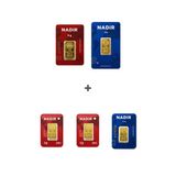 Nadir Gold 24 Ayar 19,5 Gram Altın (1 Ad 10 Gram Altın + 1 Ad 5 Gram Altın + 1 Ad 2,5 Gram Altın + 2 Ad 1 Gram Altın )