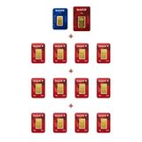 Nadir Gold 24 Ayar 19,5 Gram Altın (1 Ad 5 Gram Altın + 1 Ad 2,5 Gram Altın + 12 Ad 1 Gram Altın )