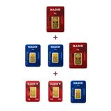 Nadir Gold 24 Ayar 19,5 Gram Altın (2 Ad 5 Gram Altın + 3 Ad 2,5 Gram Altın + 2 Ad 1 Gram Altın )