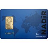 Nadir Metal Rafineri 5 Gr 24 Ayar 995 Milyem Nadirgold Gram Altın